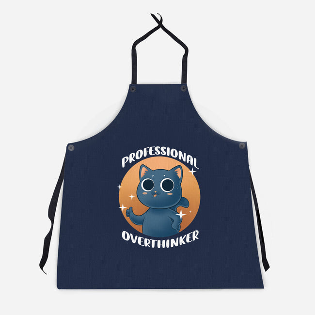 Professional Overthinker-unisex kitchen apron-FunkVampire