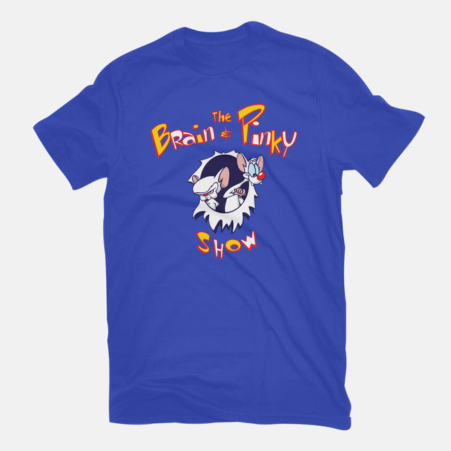 The Brain And Pinky Show-unisex basic tee-dalethesk8er