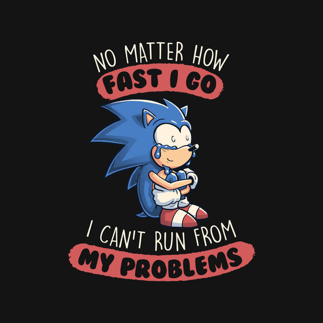 I Can't Run From My Problems-youth pullover sweatshirt-koalastudio