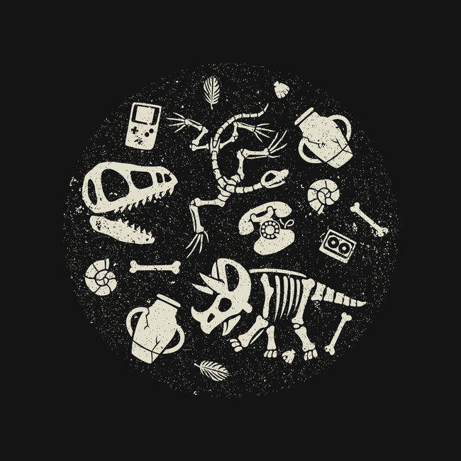 Dinosaur Fossils-cat basic pet tank-tobefonseca