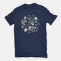 Dinosaur Fossils-womens fitted tee-tobefonseca