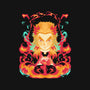 Heart Of Fire-none stretched canvas-RamenBoy
