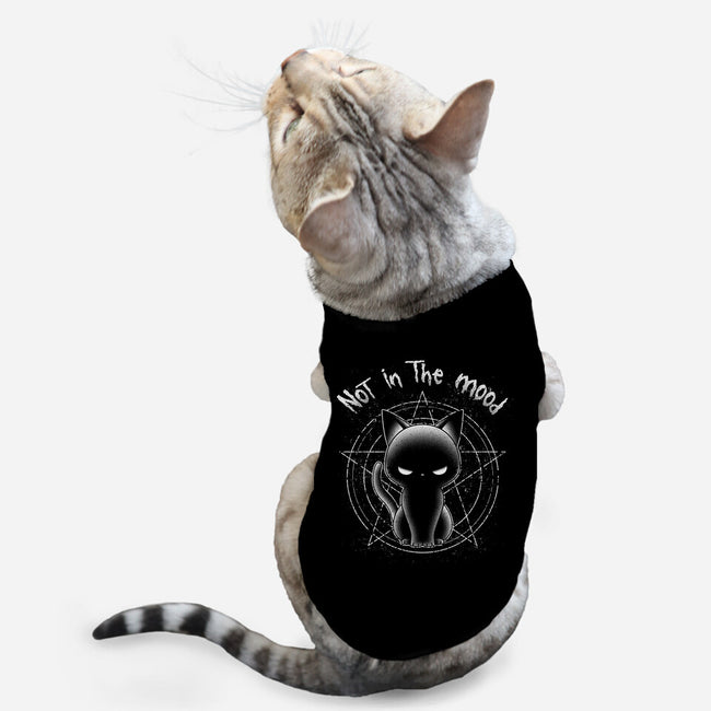 Not In The Mood Today-cat basic pet tank-retrodivision