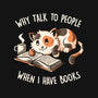 I Have Books-none adjustable tote-koalastudio