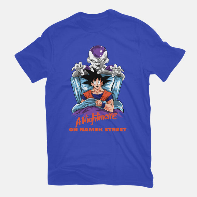 Nightmare On Namek Street-womens basic tee-zascanauta