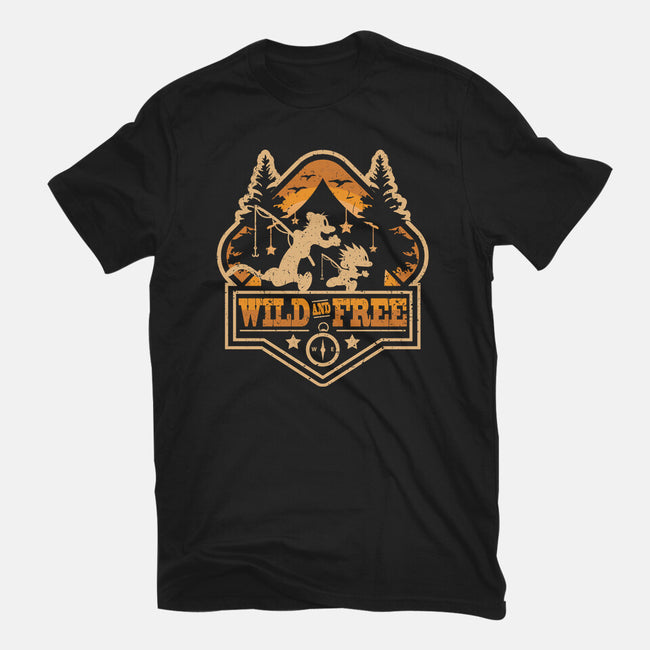 Wild And Free-mens premium tee-jrberger