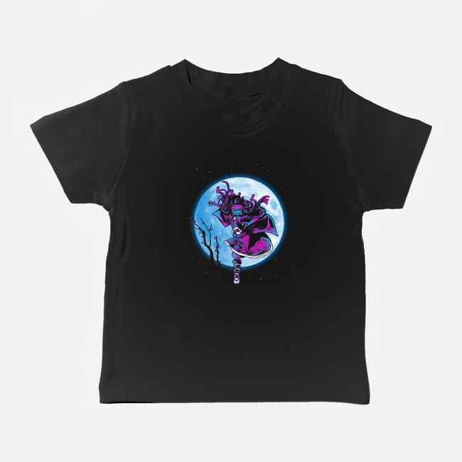 Nezuko Under The Moon-baby basic tee-ddjvigo