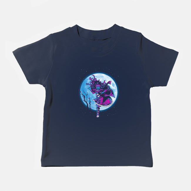 Nezuko Under The Moon-baby basic tee-ddjvigo