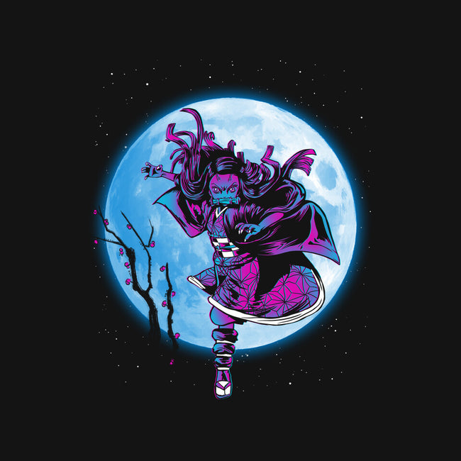 Nezuko Under The Moon-mens premium tee-ddjvigo