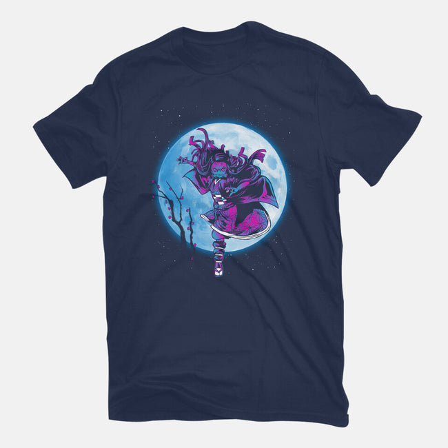 Nezuko Under The Moon-mens premium tee-ddjvigo