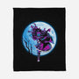 Nezuko Under The Moon-none fleece blanket-ddjvigo