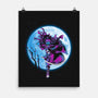 Nezuko Under The Moon-none matte poster-ddjvigo