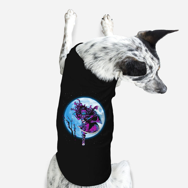 Nezuko Under The Moon-dog basic pet tank-ddjvigo