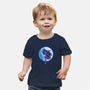 Nezuko Under The Moon-baby basic tee-ddjvigo