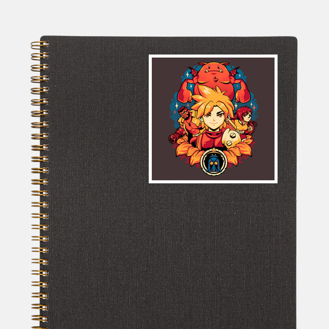 Fantasy Squad-none glossy sticker-eduely