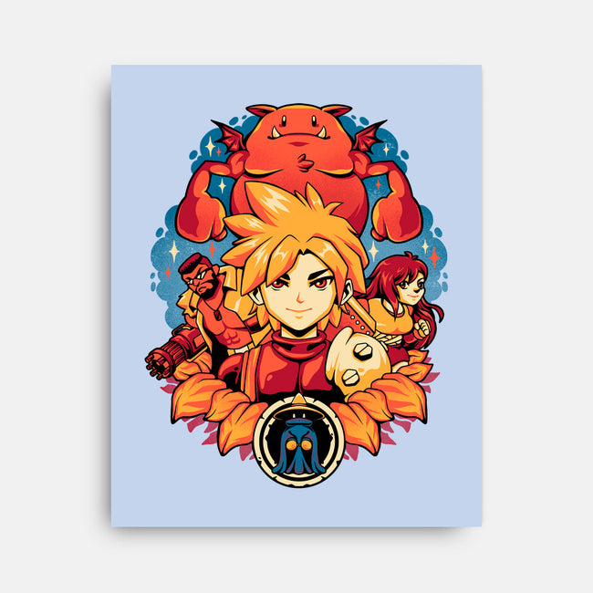 Fantasy Squad-none stretched canvas-eduely
