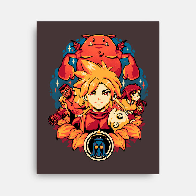 Fantasy Squad-none stretched canvas-eduely