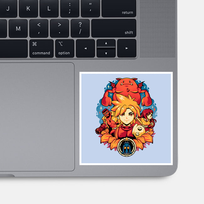 Fantasy Squad-none glossy sticker-eduely