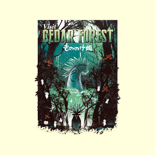 Visit Cedar Forest-none matte poster-dandingeroz