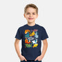 Shark Family-youth basic tee-Vallina84