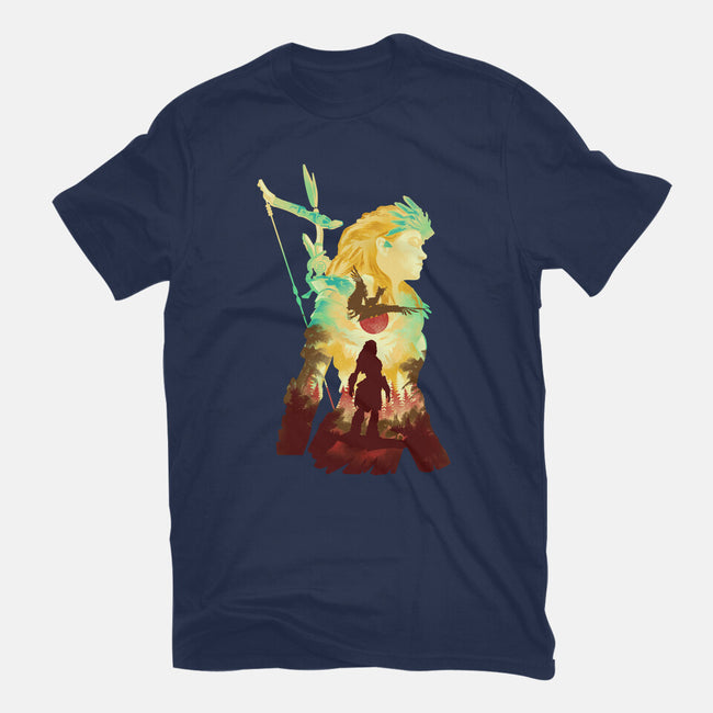 Adventure To The West-womens fitted tee-hypertwenty