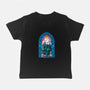 Stained Glass Castle-baby basic tee-daobiwan