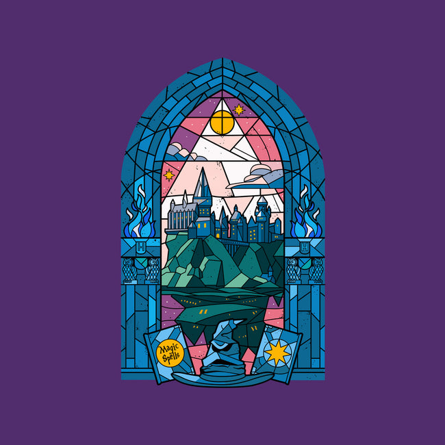 Stained Glass Castle-youth basic tee-daobiwan