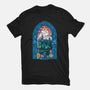 Stained Glass Castle-youth basic tee-daobiwan
