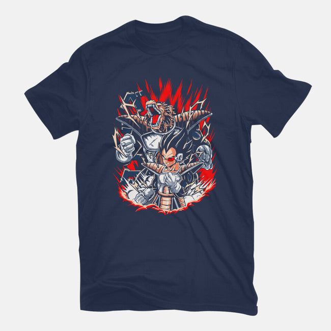 The Prince Of Saiyans-womens basic tee-Knegosfield