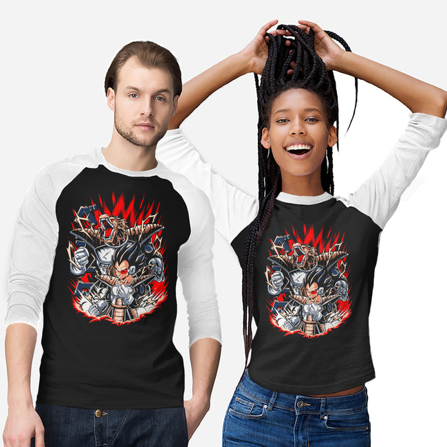The Prince Of Saiyans-unisex baseball tee-Knegosfield