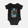 The Power Of Kakashi-baby basic onesie-Knegosfield