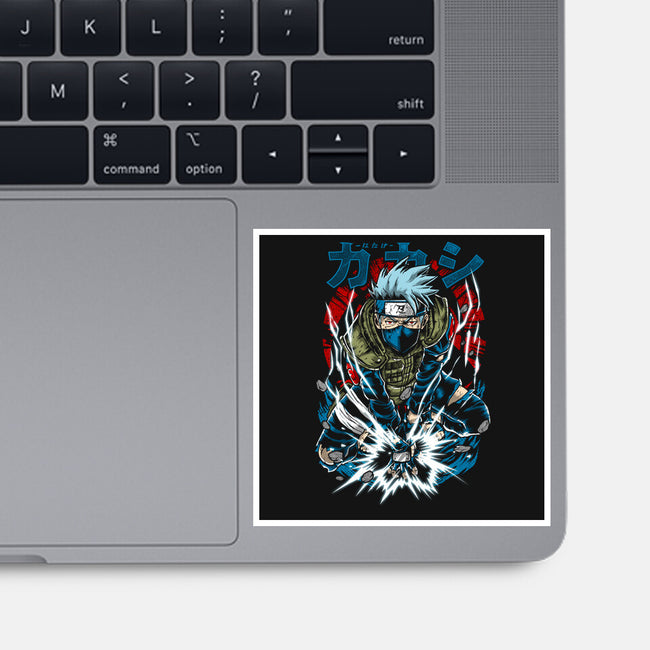 The Power Of Kakashi-none glossy sticker-Knegosfield