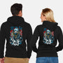 The Power Of Kakashi-unisex zip-up sweatshirt-Knegosfield