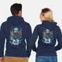 The Power Of Kakashi-unisex zip-up sweatshirt-Knegosfield