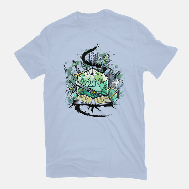 Dice Sketch-mens basic tee-Vallina84