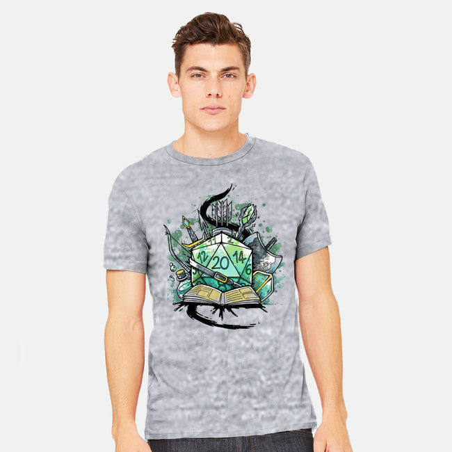 Dice Sketch-mens heavyweight tee-Vallina84
