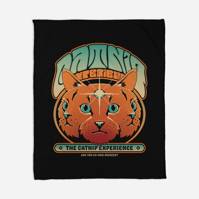 Catnip Experience-none fleece blanket-zawitees