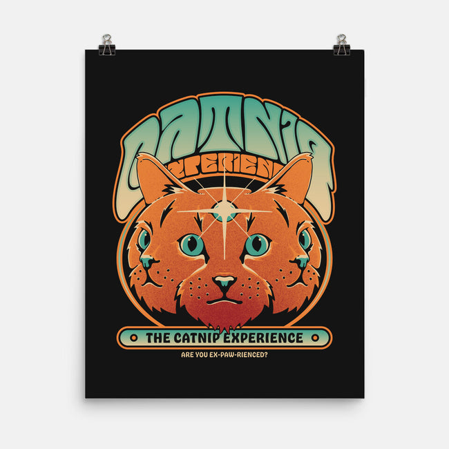 Catnip Experience-none matte poster-zawitees
