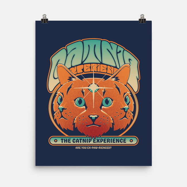 Catnip Experience-none matte poster-zawitees