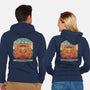 Catnip Experience-unisex zip-up sweatshirt-zawitees