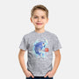 Japanese Shark Kawaii-youth basic tee-NemiMakeit
