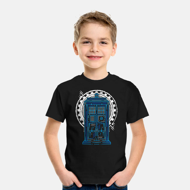 In Time And Space-youth basic tee-Logozaste