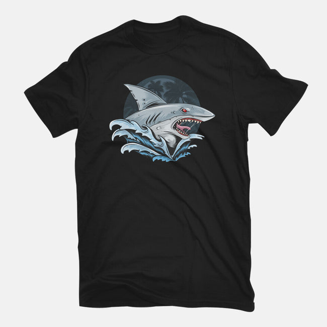 Shark Rage-mens basic tee-Faissal Thomas