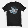 Shark Rage-mens basic tee-Faissal Thomas