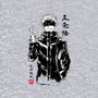 Satoru Gojo Sumi-E-cat basic pet tank-DrMonekers