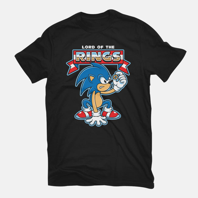 My Precious Rings-womens basic tee-Nemons