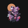 Nightmare In Moonlight-none fleece blanket-fanfabio