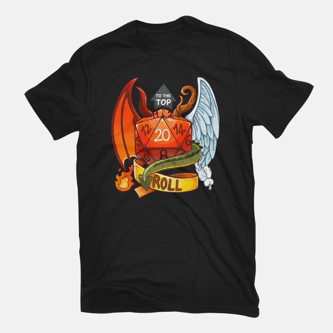 Roll To The Top-mens basic tee-Vallina84