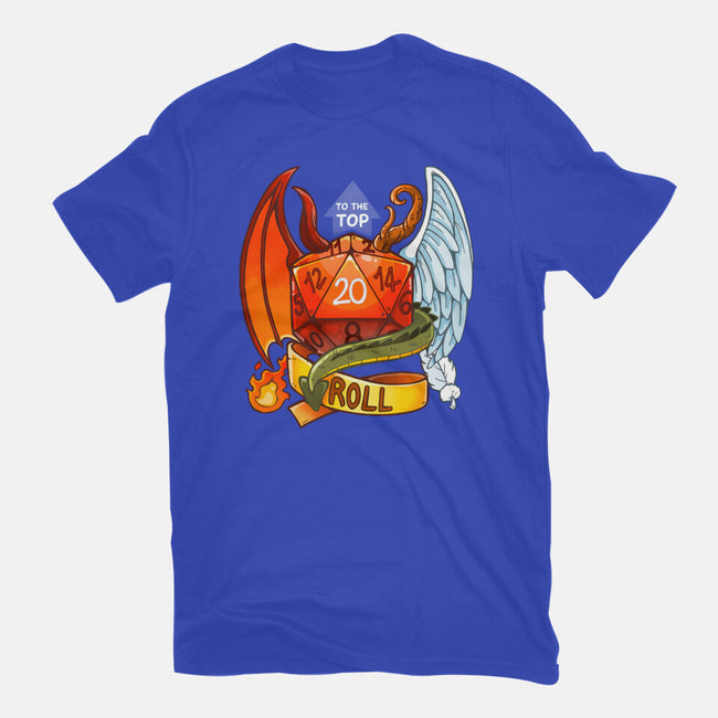 Roll To The Top-mens basic tee-Vallina84
