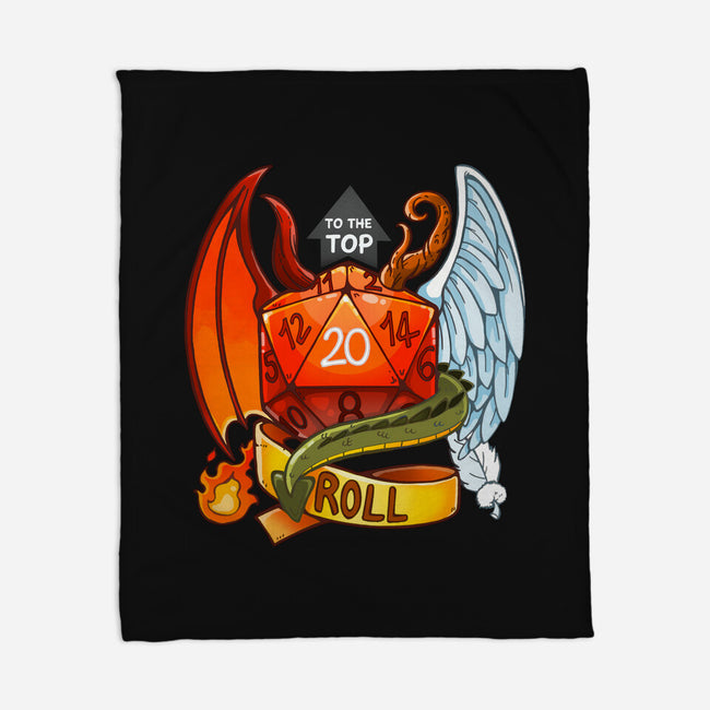 Roll To The Top-none fleece blanket-Vallina84